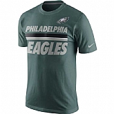 Philadelphia Eagles Nike Team Stripe WEM T-Shirt - Green,baseball caps,new era cap wholesale,wholesale hats